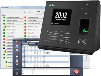 Zeiterfassung Software und Terminal
